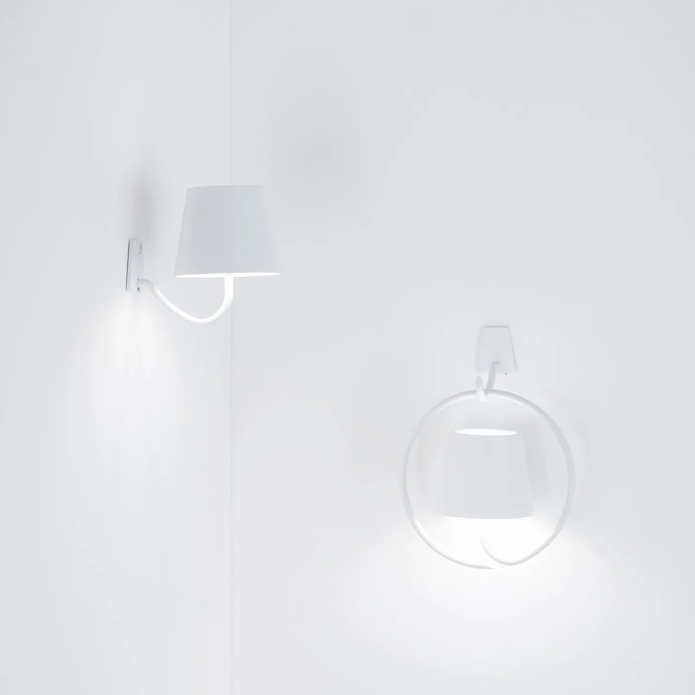 Zafferano Poldina Wall — Bracket — white finish