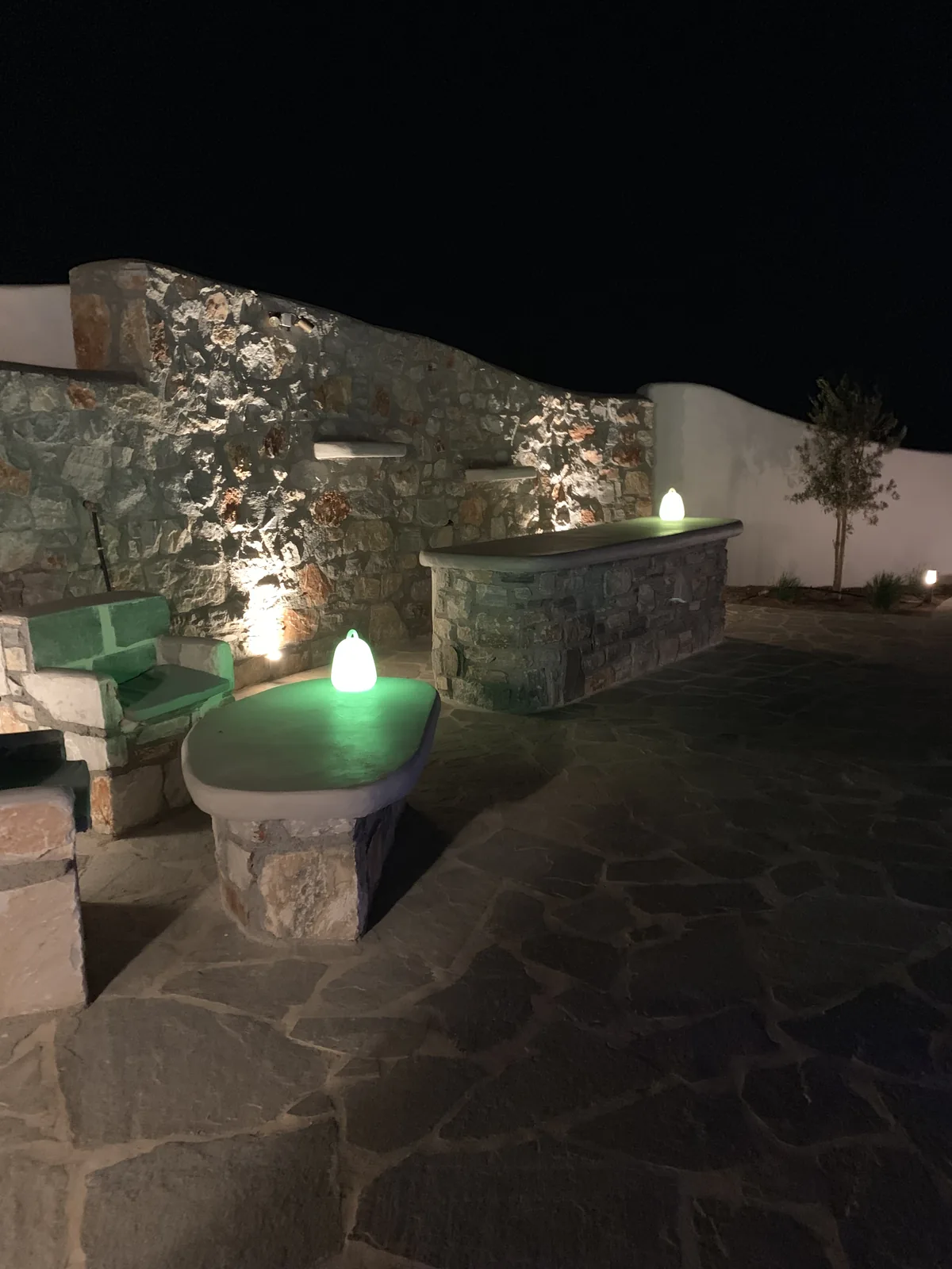 Private Villa — Pool & Terrace Lighting, Naxos (photo 3)