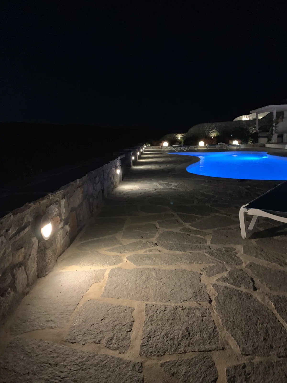 Private Villa — Pool & Terrace Lighting, Naxos (photo 4)